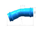 22.55° Socketed bend