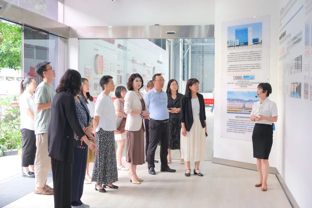 An expert research team from CCPIT’s Trade Promotion and Exchange Center conducted a research visit to Tianyi New Materials